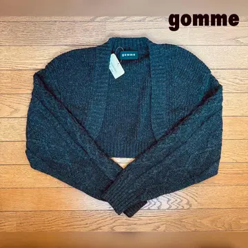 gomme(밴딩) 볼레로 가디건