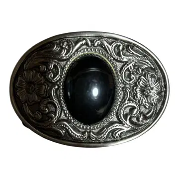 장식적인 꽃 무늬 남성용 벨트 버클