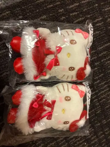 헬로키티 1등 복권 마스코트 2개 세트