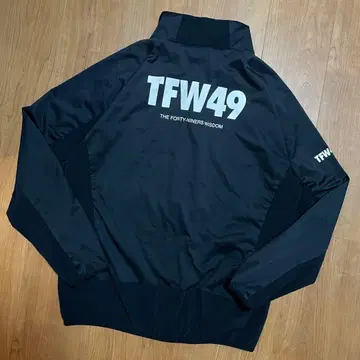 정가 4.6만 TFW49 풀 집업 블루종 블랙 L 골프