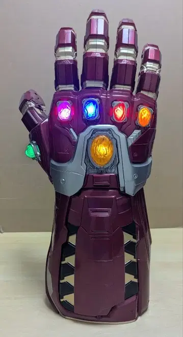 착용 가능 사운드 발광 기믹 사양 헐크 인피니티 건틀렛