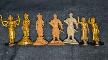 미개봉 새상품 카이요도 불상 입체도감 7종 세트!