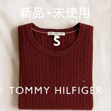 새상품/TOMMY HILFIGER 케이블 니트 스웨터