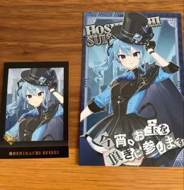 호로수수께끼 호시마치 스이세이 엽서 파샤코레 금박