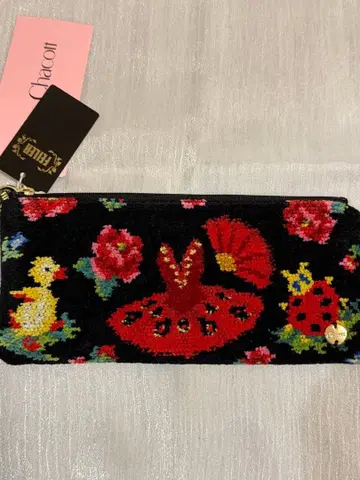 페이러 콜라보 하이디 트리 파우치 블랙