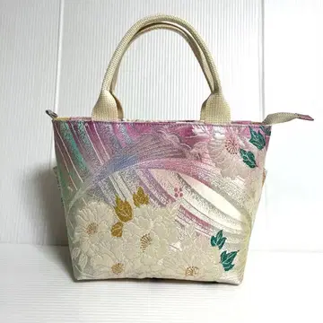 후쿠로 오비 리메이크 작은 2웨이 토트백