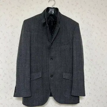 남성용 울 자켓