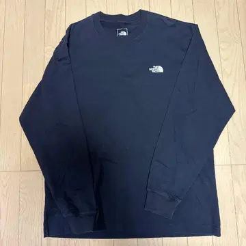 THE NORTH FACE 긴팔 티셔츠 네이비 XL