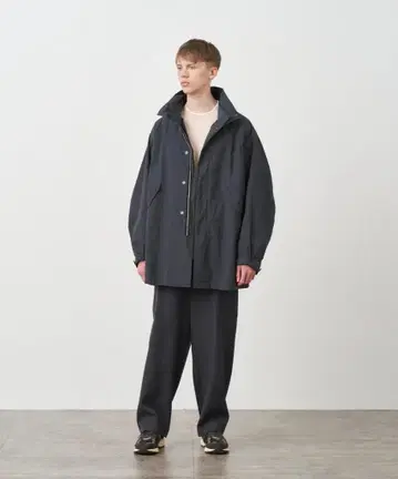 [별주 모델] ATON AIR VENTILE SHORT MODS COAT