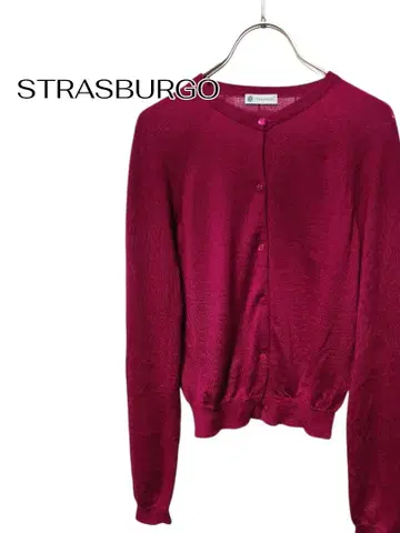 [ 새상품급 ] STRASBURGO 가디건 캐시미어 혼방 사이즈 38