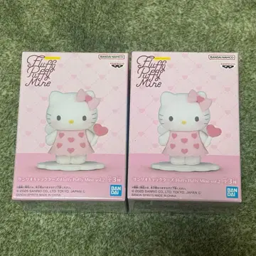 산리오 Fluffy Puffy Mine 엔젤 키티 피규어