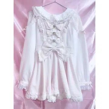 LIZLISA 트리플 리본 프릴 셋업