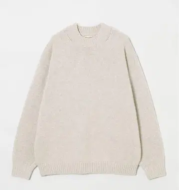 [ 미사용 새상품 ] <Steven Alan> 라무스울 하이 크루넥 니트