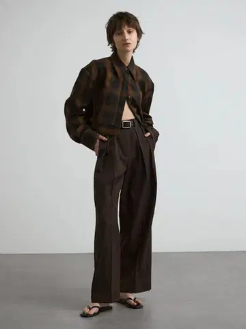 CREDONA [ THE C ] ICHIGUN PANTS 브라운