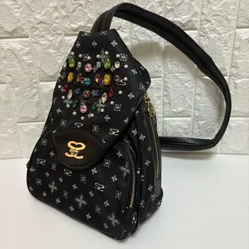 [ 미사용급 ] SAVOY 프리미엄 라인 플라워 모노그램 시리즈 2WAY