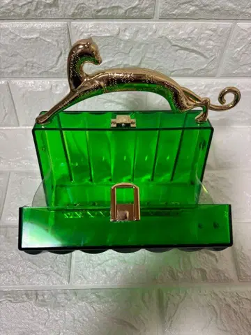 고양이 핸들 포함 아크릴 백