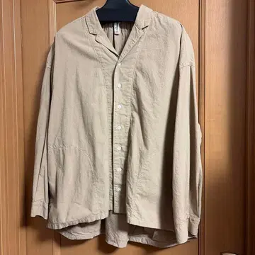 브로캔트 베이지 100% 코튼 셔츠 사이즈 2