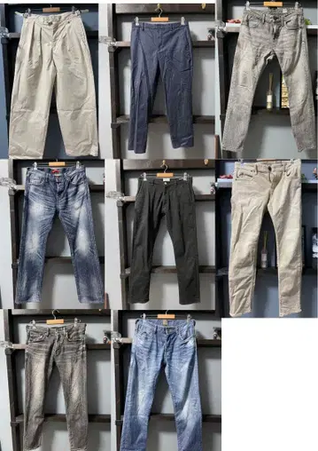 남성 바지 7장 세트