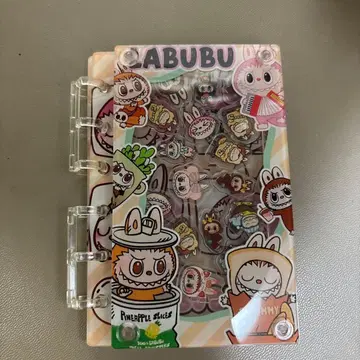 러브부 바스락 노트 아크릴 키링 포함