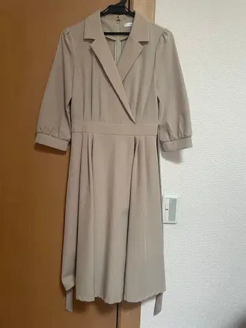 롱 원피스 베이지 S 사이즈