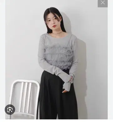 kastane 끈 포함 튤 뷔스티에