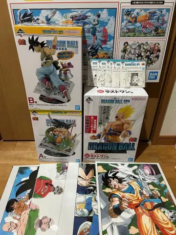 제일복권 드래곤볼 40th 피규어 풀 컴플리트 비주얼 보드