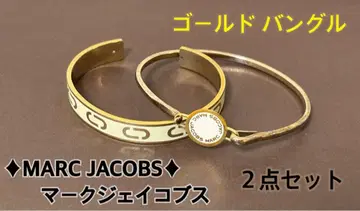 MARC JACOBS 마크제이콥스 골드 뱅글 2종 세트