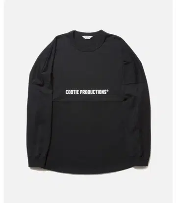 COOTIE 로고 크루넥 맨투맨 블랙 M