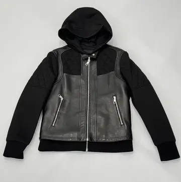 닐 바렛 가죽 자켓 XS