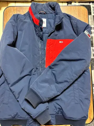 Tommy Hilfiger 다운 자켓 네이비/레드