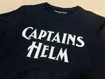 CAPTAINS HELM 블랙 T셔츠