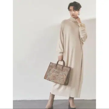 titivate 롱 니트 원피스 셋업 스커트 상의