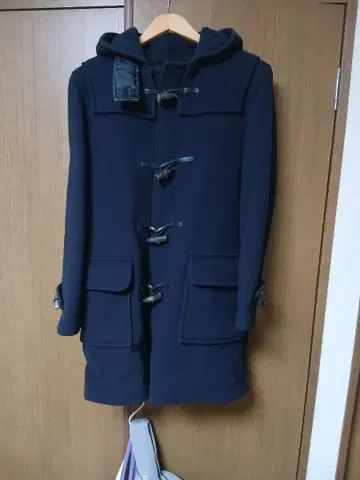 컨디션 최상 Gloverall COLLECTION 더플 코트 M 네이비