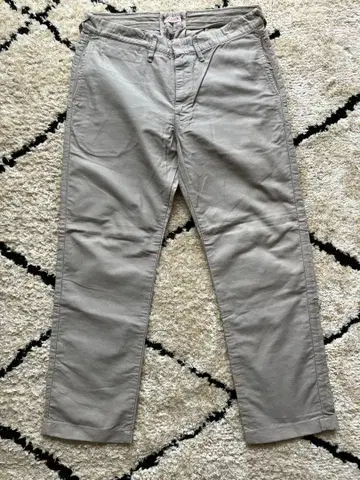 45rpm 그레이 치노 팬츠 코튼 소재