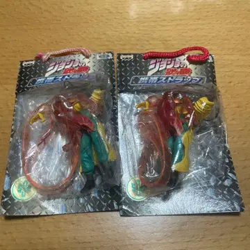 미개봉 죠죠 피규어 핸드폰 스트랩 모하메드 아브드르