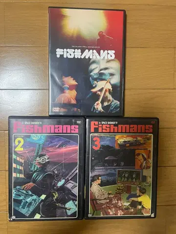 FISHMANS DVD 세트 1, 2, 3