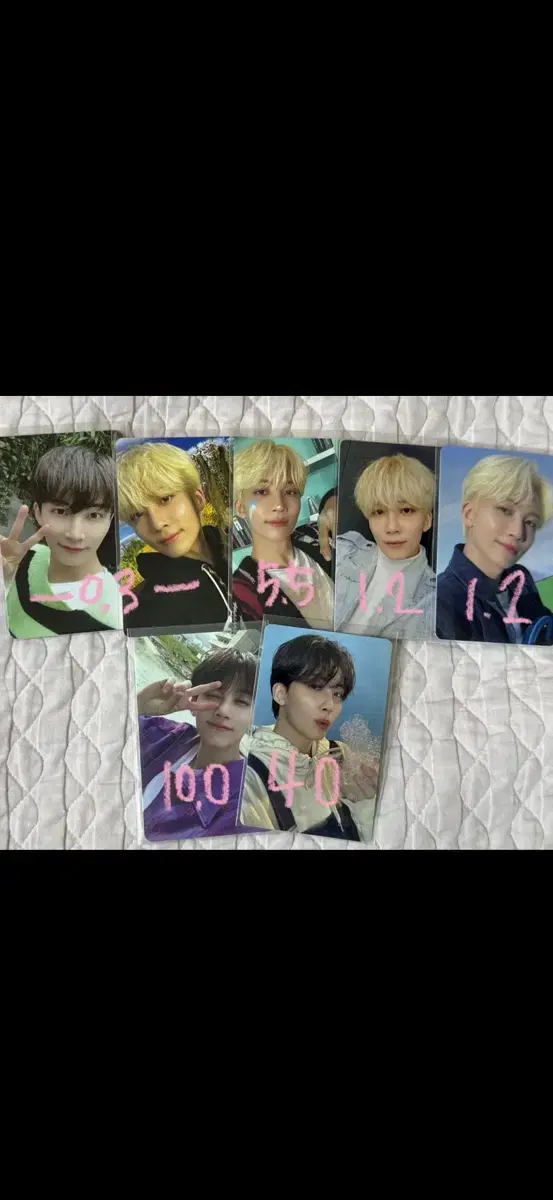 Seventeen Jeonghan unreleased photocard wts