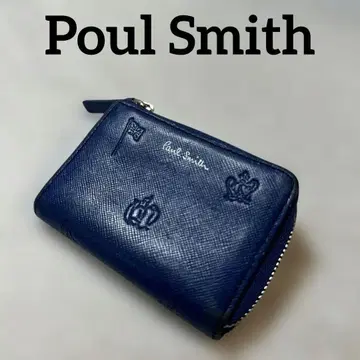 폴 스미스 코인 케이스 동전 지갑 블루