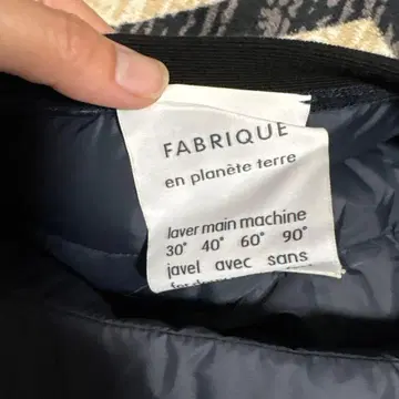 다운 자켓풍 아우터 사이즈 40 네이비