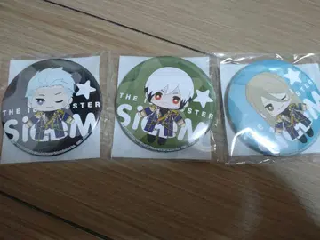 아이돌 마스터 SideM 세가 럭키 쿠지 10th F상 캔뱃지 세트