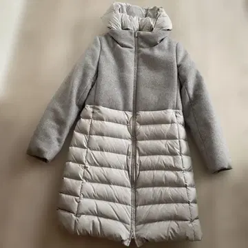 엠즈 셀렉 m's select 이소재 절개 다운 코트 컨디션 최상 34