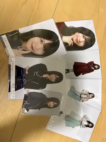 사쿠라자카46 모리타 히카루 봉입 브로마이드 묶음 판매