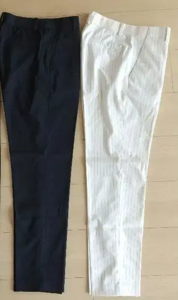 UNIQLO 앵클 팬츠 2세트 S사이즈 묶음 판매