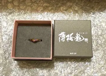 박앵귀 신개 히지카타 토시조 실버 반지 9호