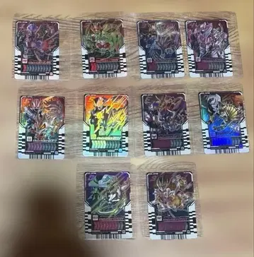 라이드 케미 트레이딩 카드 PHASE00 L 10장 세트 기츠