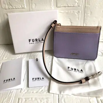 새상품 FURLA 훌라 정가 17,600엔 카드 코인 케이스 퍼플