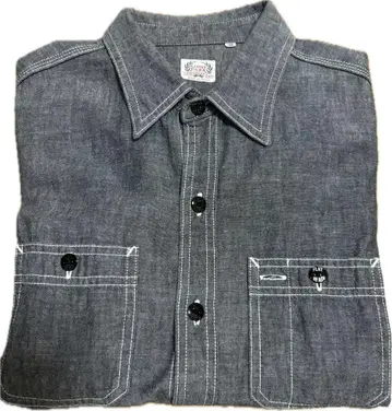 플랫 헤드 FLAT HEAD GLORY PARK 샴브레이 셔츠