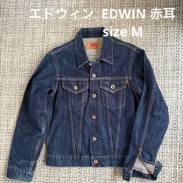 EDWIN 에드윈 5550 적미 90s 데님 자켓 Msize