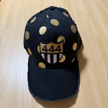 [레어] 요시노리 코타케 야구 모자 도트 '444'