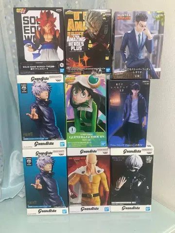 프라이스 피규어 묶음 판매 9체